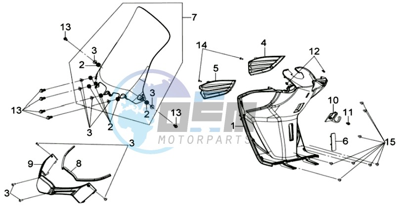 INNER LEG SHIELD / UNDERTAIL