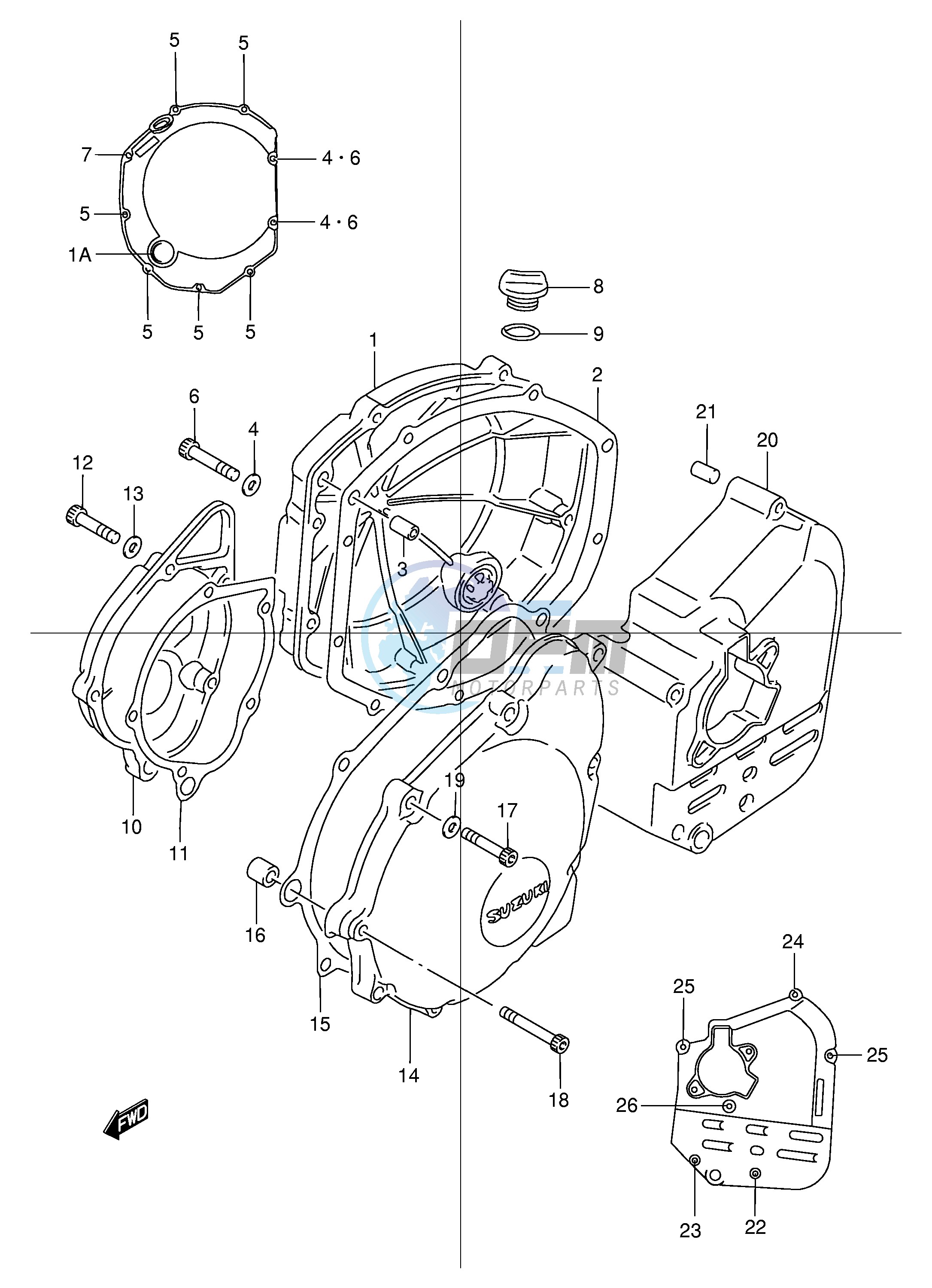 CRANKCASE COVER