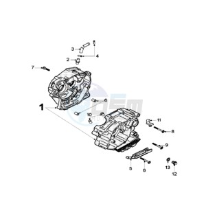 XPS 125CT EU drawing CRANKCASE