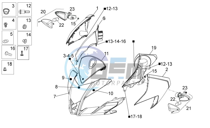 Front body I