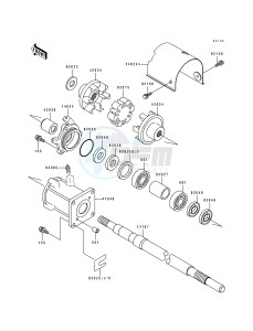 JS 440 [JS440] (A15-A16) [JS440] drawing DRIVE SHAFT