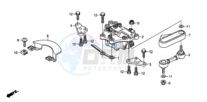 CBR600RR drawing STEERING DAMPER