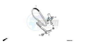 TRX250XA Australia - (U) drawing CAM CHAIN