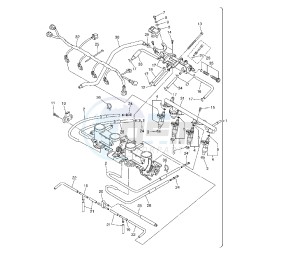 FZ6 S2 600 drawing THROTTLE BODY