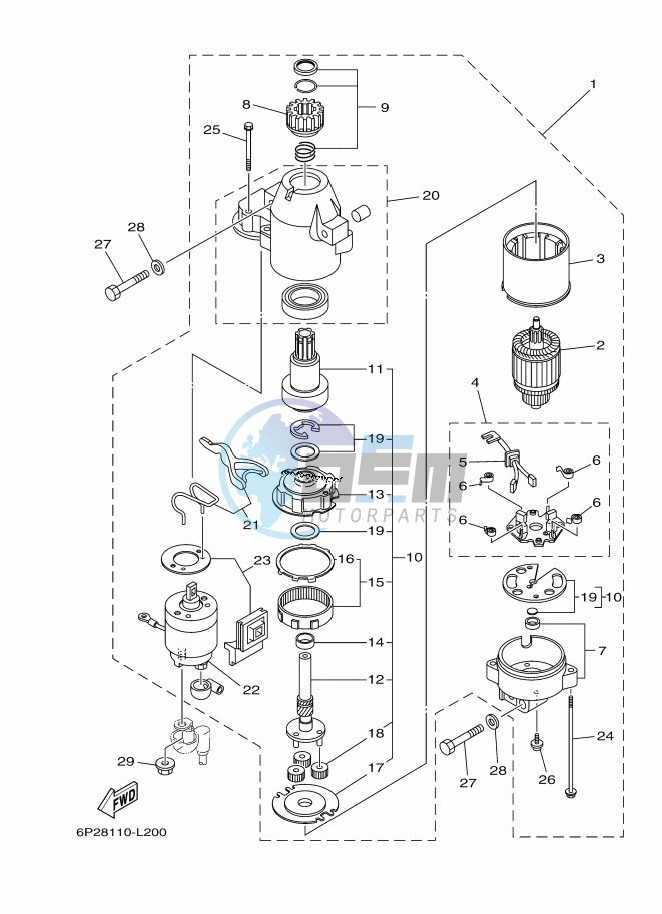 STARTER-MOTOR