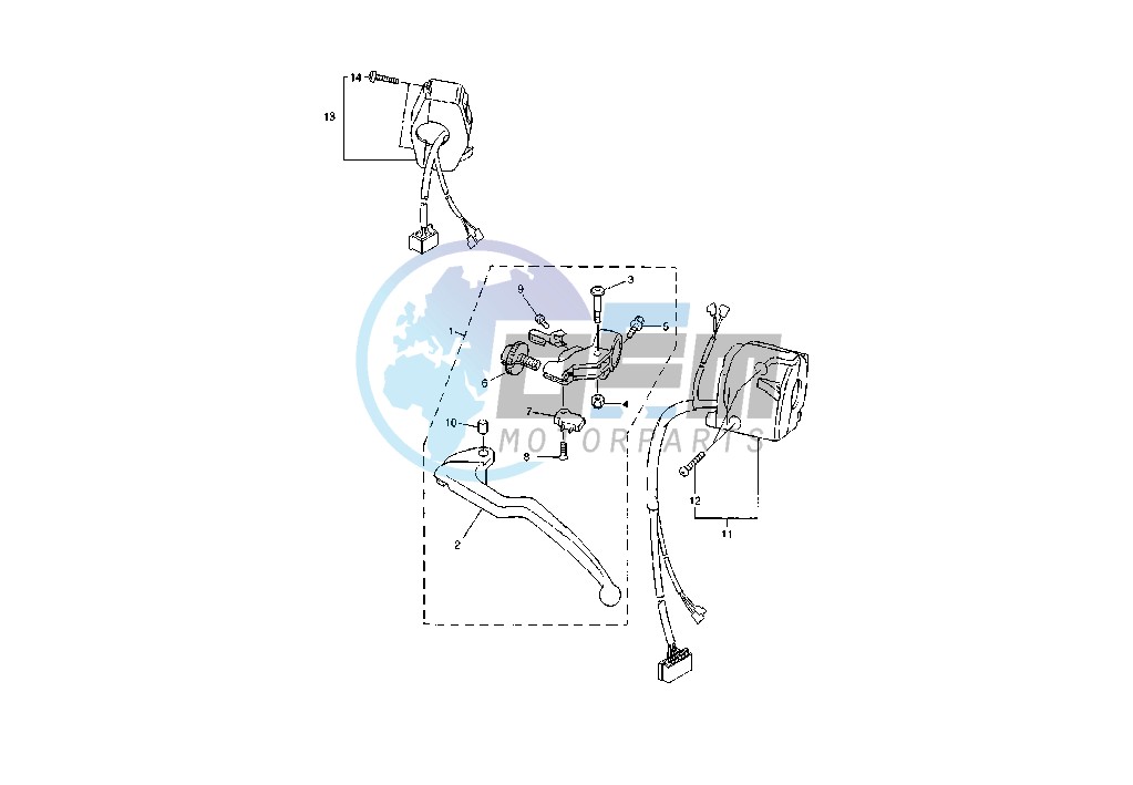 HANDLE SWITCH- LEVER