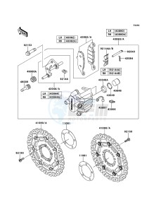 ER-6f EX650CBF GB XX (EU ME A(FRICA) drawing Front Brake