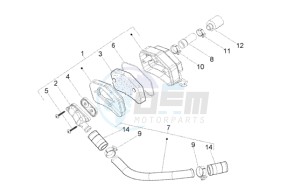 PX 150 E drawing Secondary air box