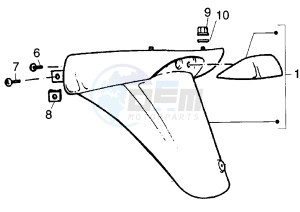 ET2 INIEZIONE 50 drawing Number plate holder