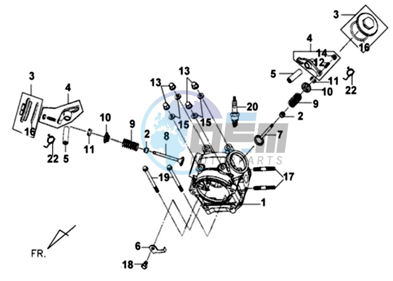 CYLINDER HEAD CPL.