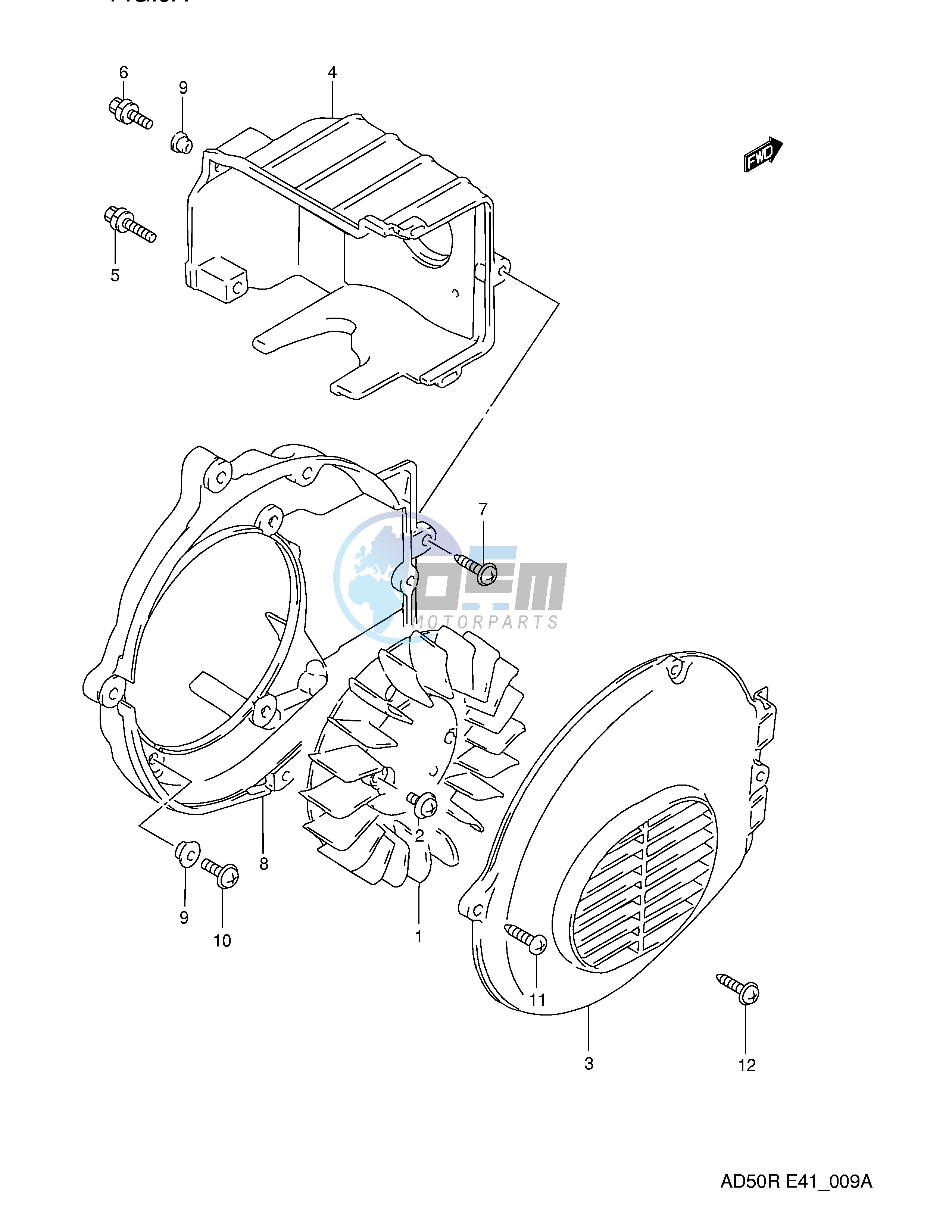 COOLING FAN (MODEL M)