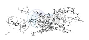 QUAD LANDER 300SL drawing FRAME