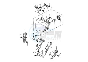 FZ 6-N 600 drawing HEADLIGHT