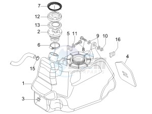 Nexus 500 e3 (UK) UK drawing Fuel Tank