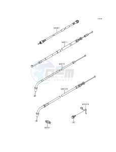 KZ 1000 P [POLICE 1000] (P15-P19) [POLICE 1000] drawing CABLES