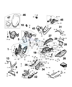 SAT400 drawing COWLING