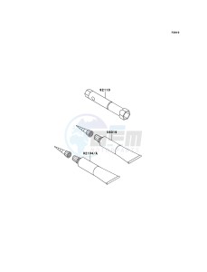 KLX110 KLX110A7F EU drawing Owner's Tools