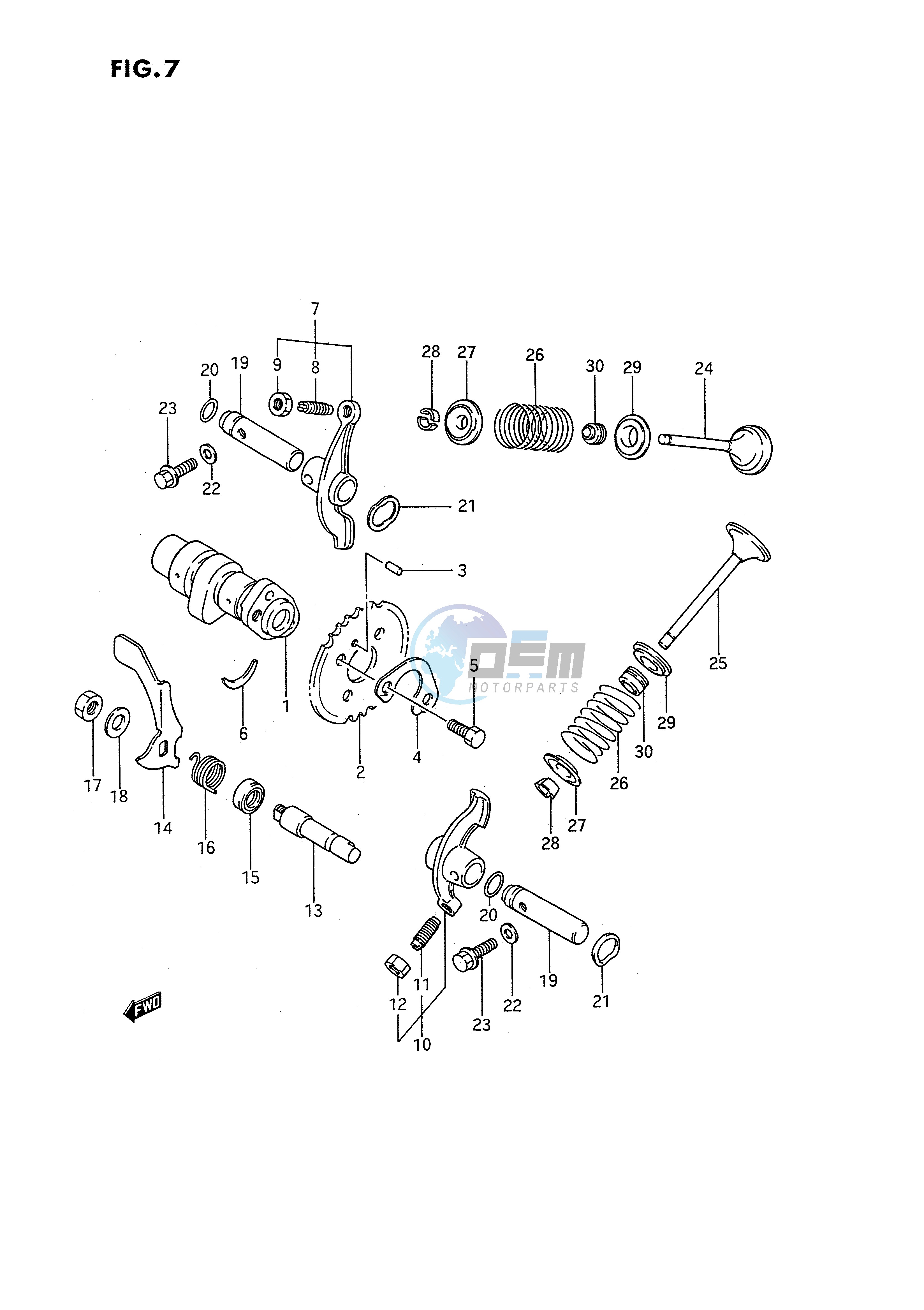 CAM SHAFT - VALVE