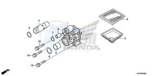 TRX500FE2E TRX500FE2 Europe Direct - (ED) drawing OIL PUMP