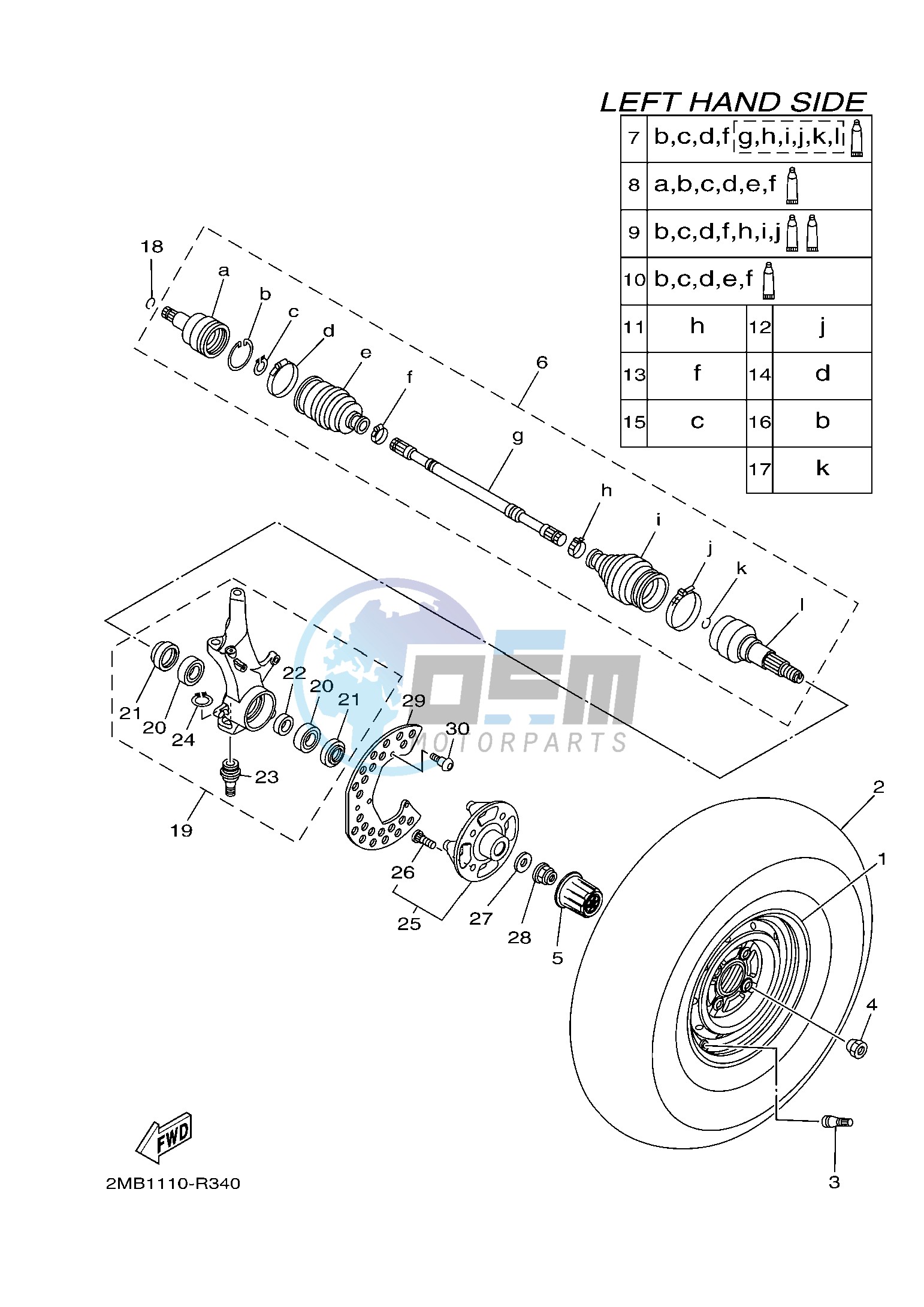 FRONT WHEEL