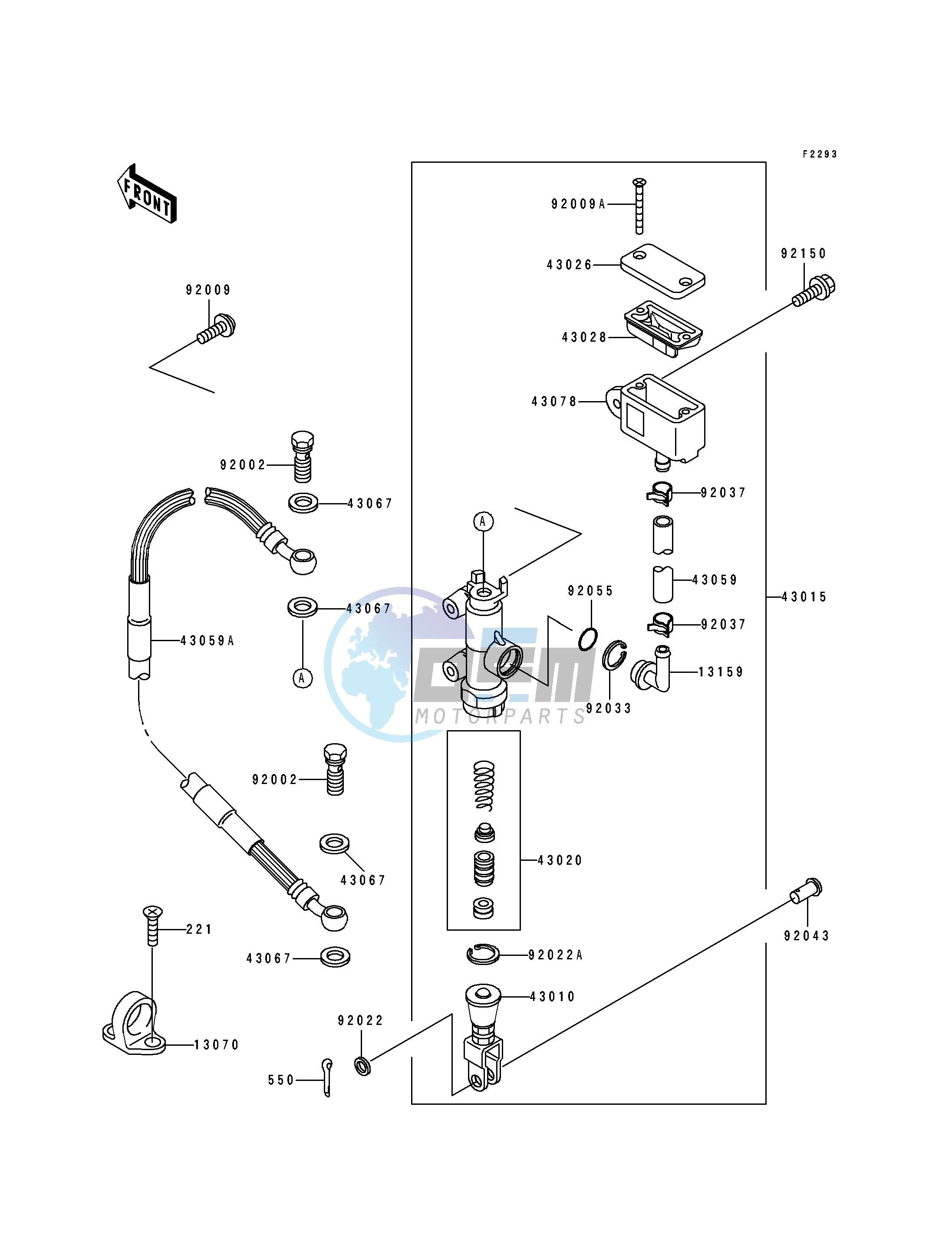 REAR MASTER CYLINDER