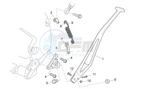 RXV-SXV 450-550 Vdb-Merriman drawing Central stand