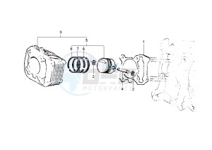 Liberty RST 200 drawing Cylinder - Piston