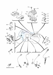 YZF320-A YZF-R3 (B2XF) drawing ELECTRICAL 2