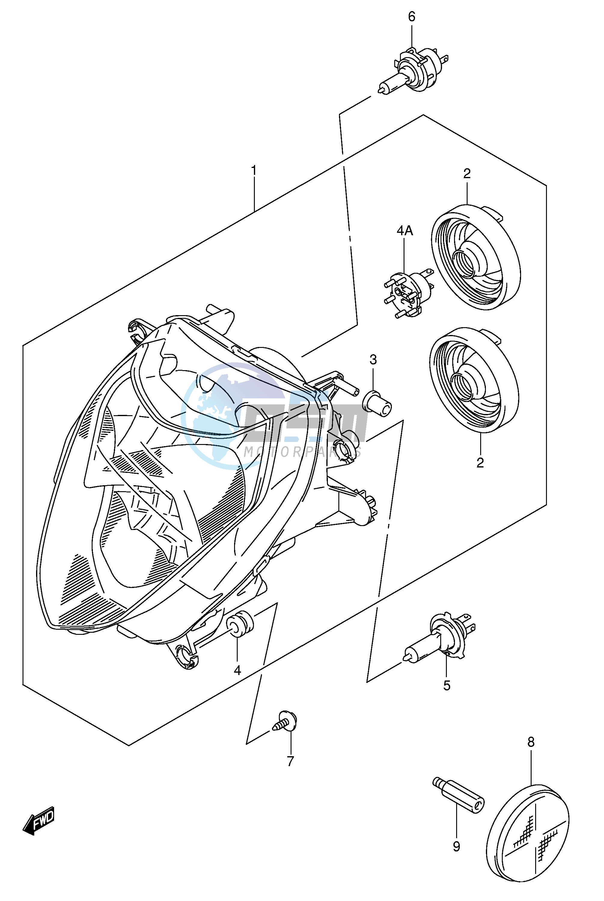 HEADLAMP (E24)