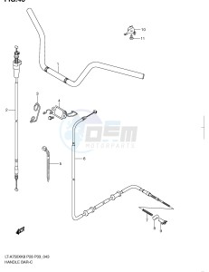 LT-A750X (P28-P33) drawing HANDLE BAR