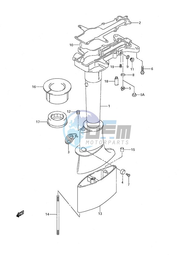 Drive Shaft Housing