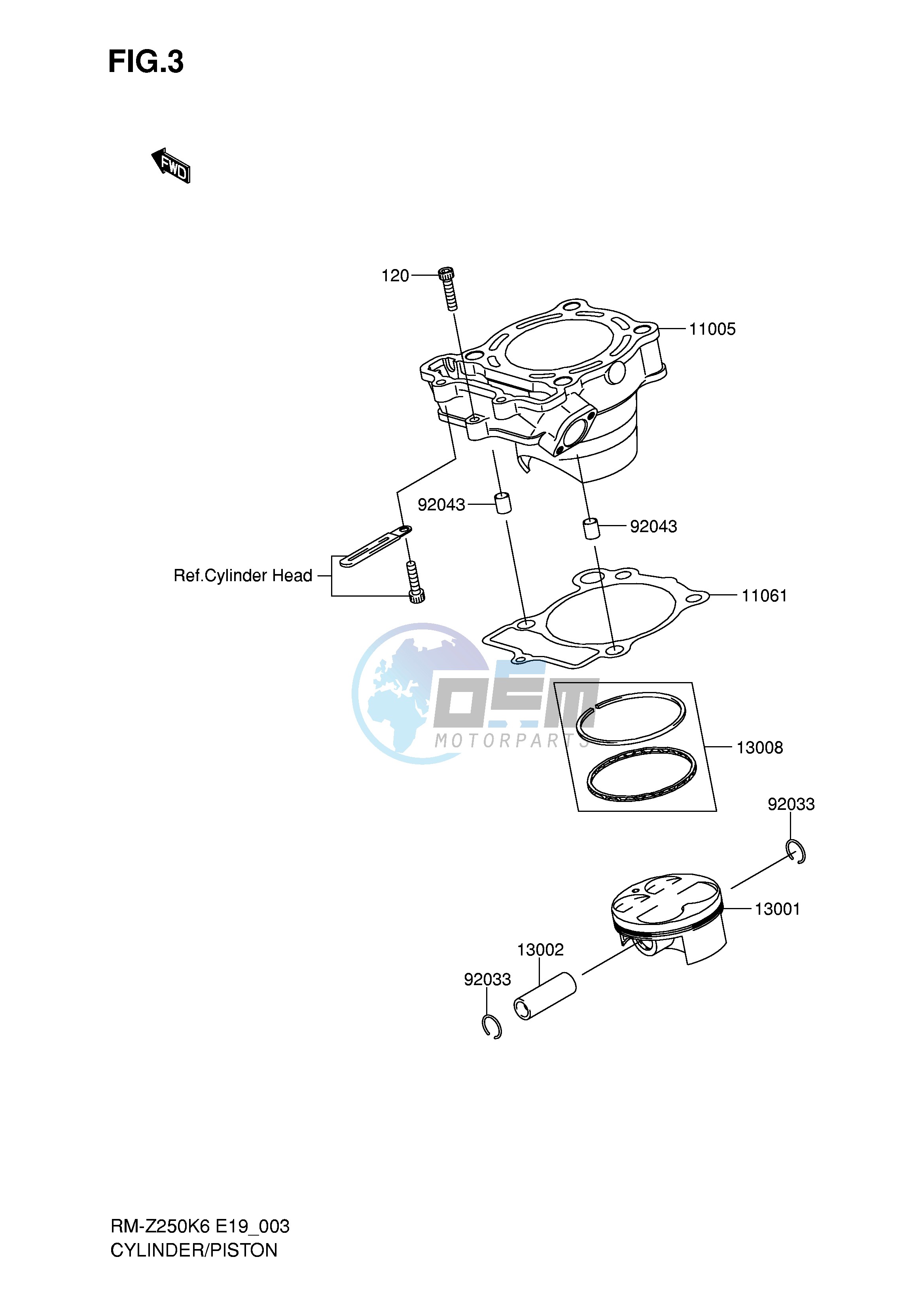 CYLINDER PISTON