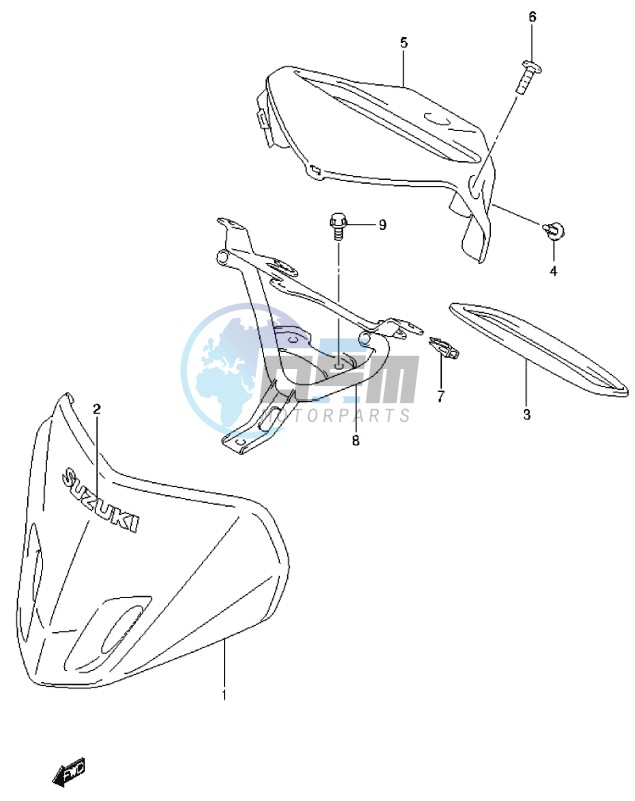 HANDLE COVER (LT-A500XZL4 P17)