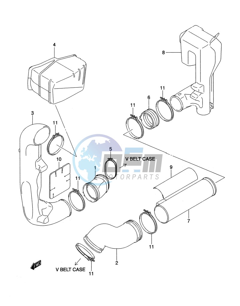 COOLING DUCT