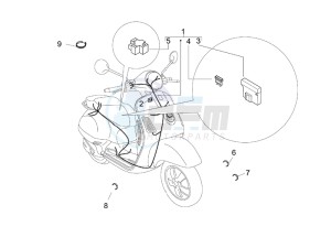 Granturismo 125 L Potenziato drawing Main cable harness