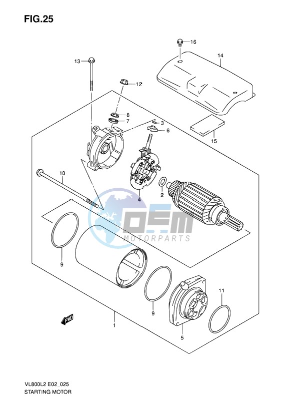 STARTING MOTOR