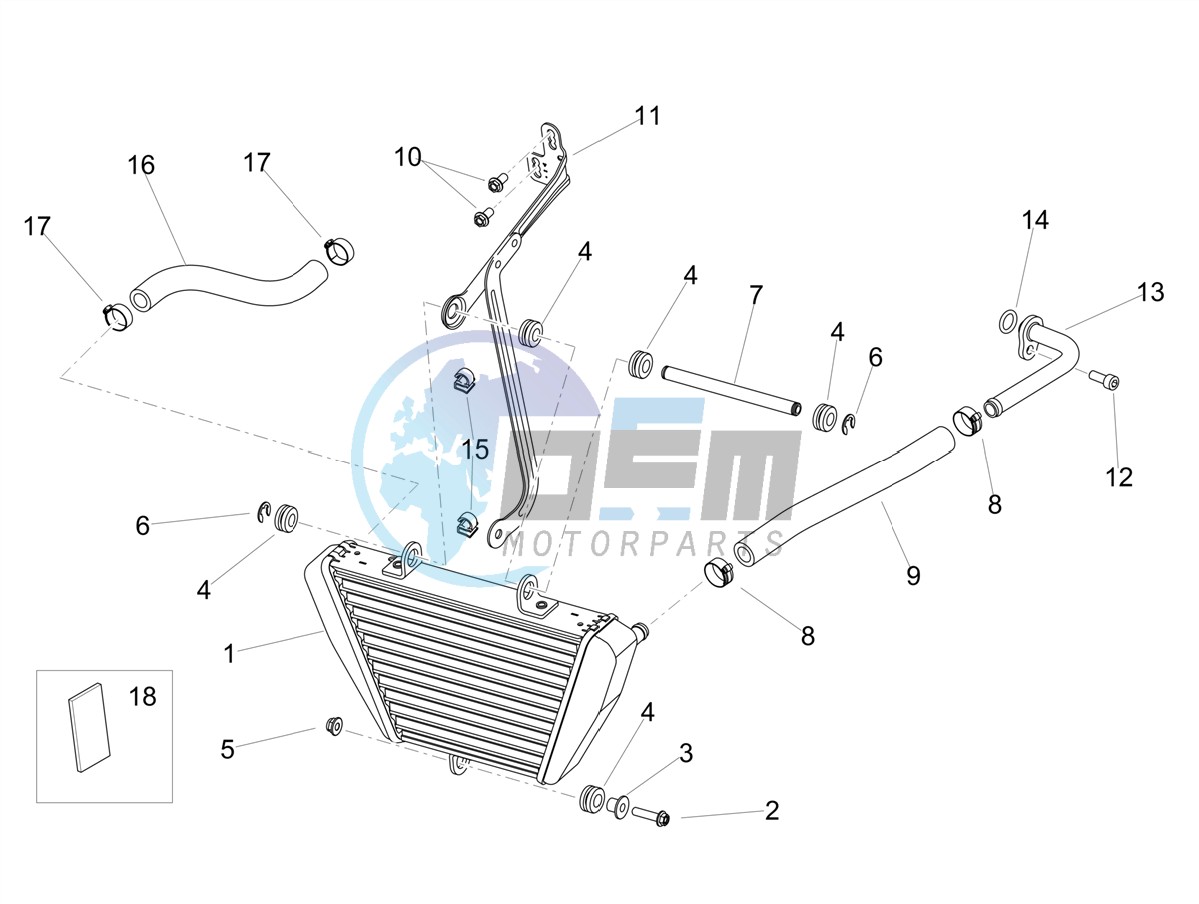 Oil radiator