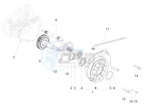 Liberty 125 4t Delivery e3 Single drawing Reduction unit