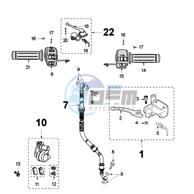 BRAKE SYSTEM - BRAKE DISC D155