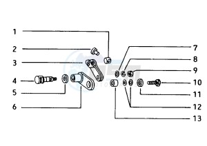 FL2 HP 50 drawing Brake lever