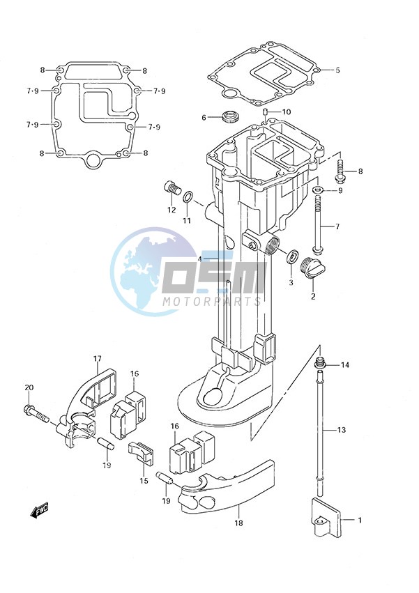 Drive Shaft Housing