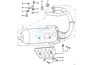 ZENITH N - 50 cc drawing EXHAUST