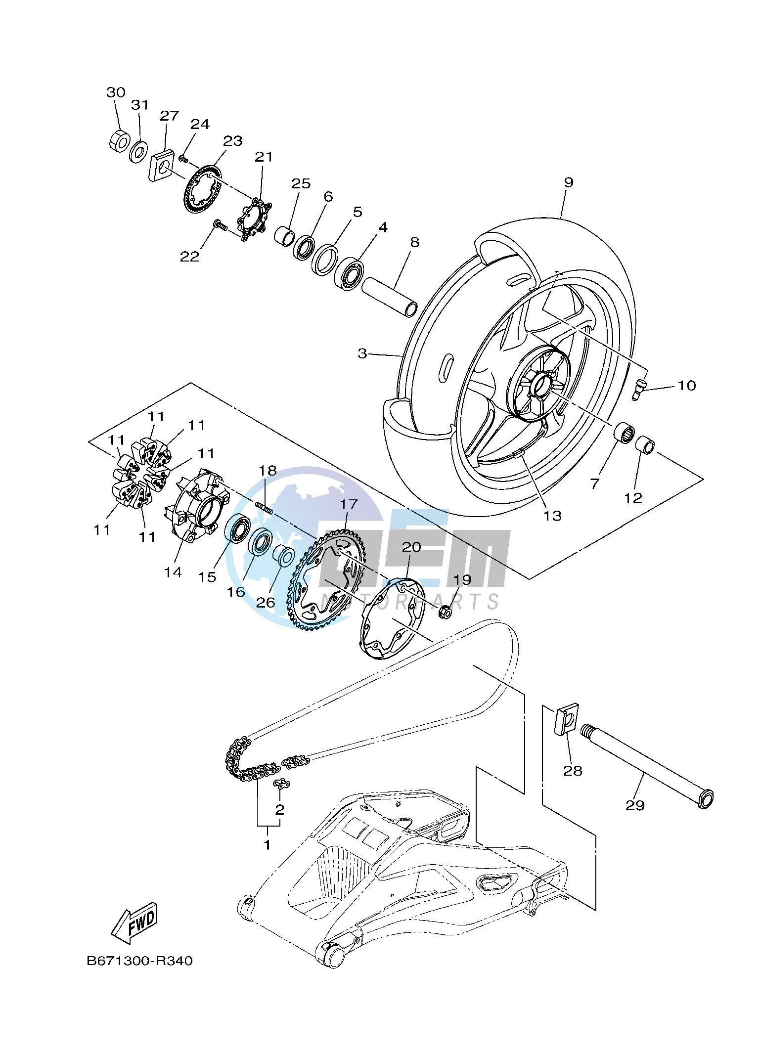 REAR WHEEL