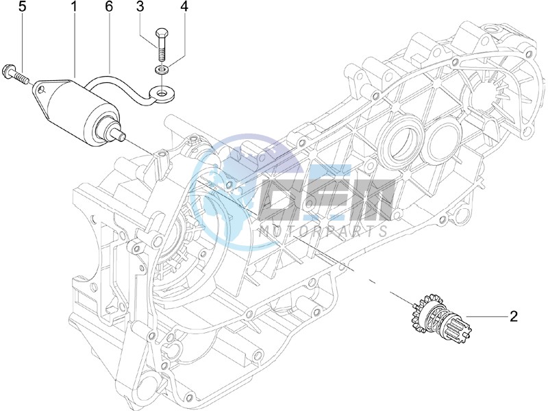 Starter - Electric starter