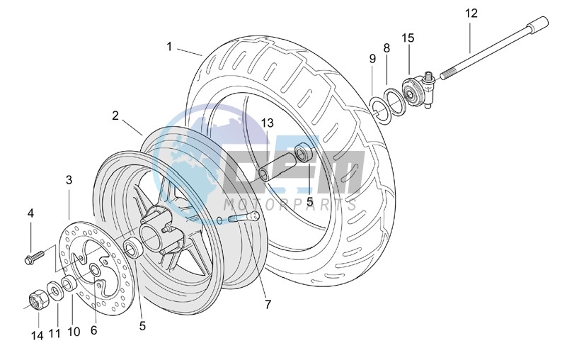 Front wheel