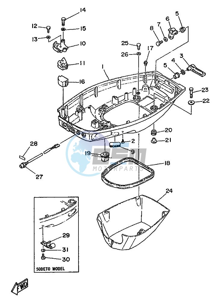 BOTTOM-COWLING