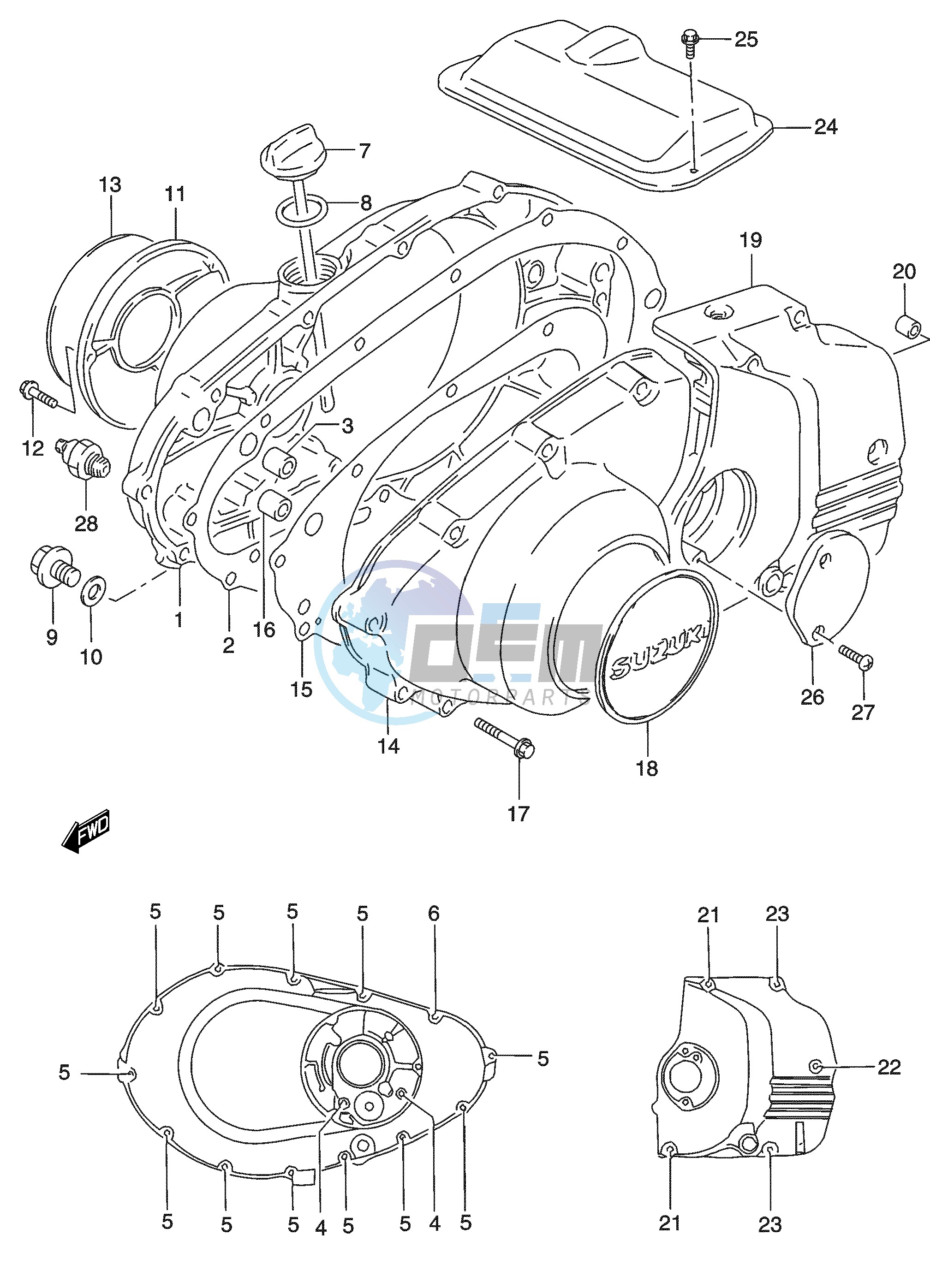 CRANKCASE COVER