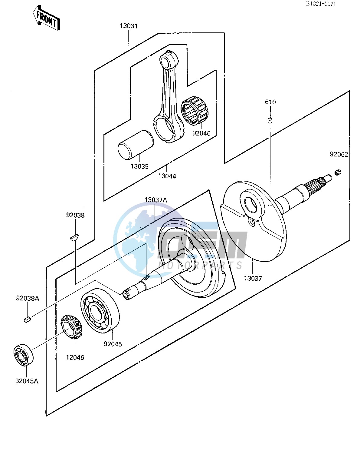 CRANKSHAFT -- -E_NO. 006766- -