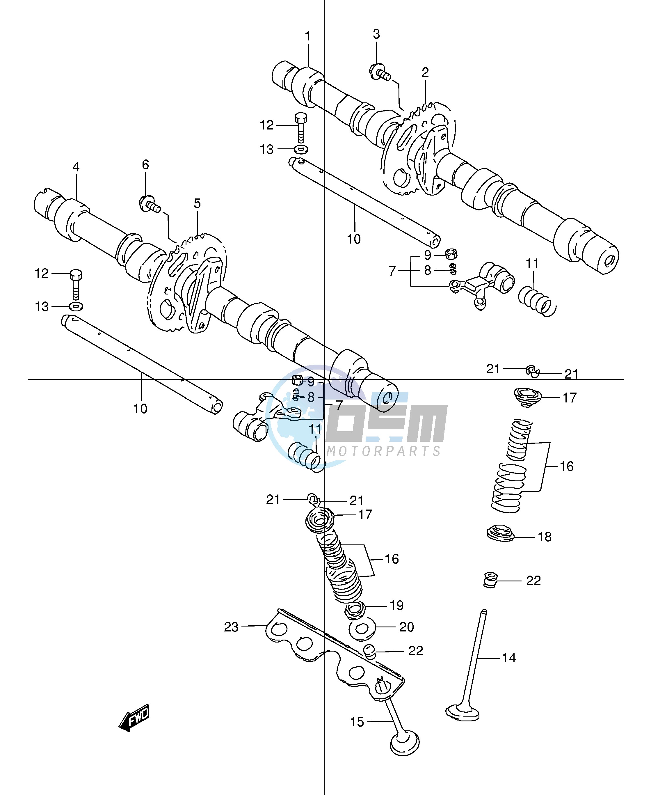 CAM SHAFT - VALVE