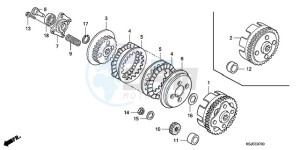 CRF80F9 Mexico - (MX) drawing CLUTCH